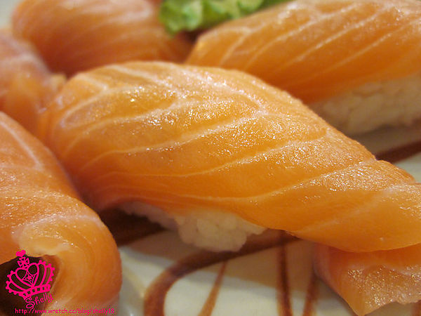 鮭魚握壽司-近拍